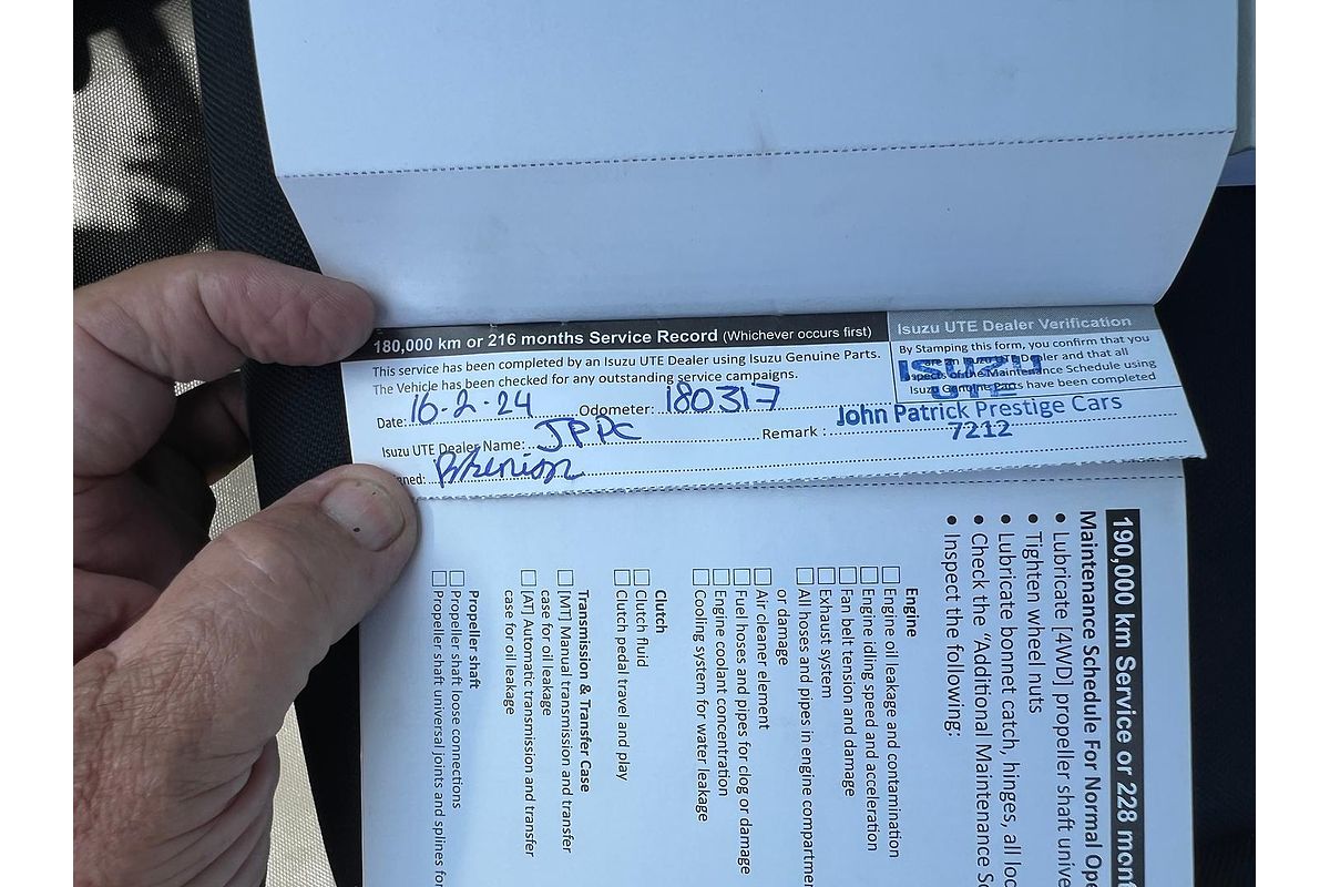 2018 Isuzu D-MAX SX 4X4