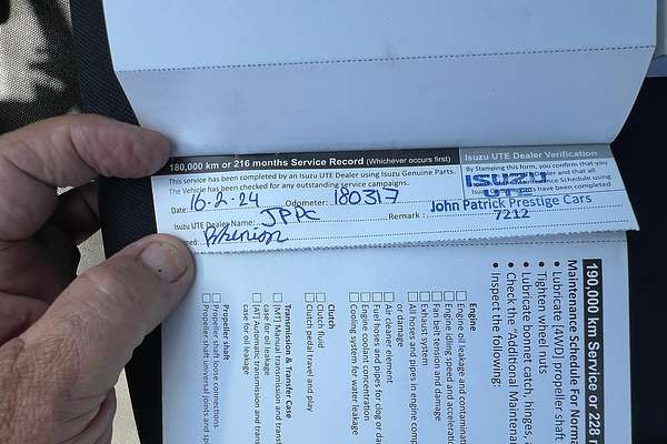 2018 Isuzu D-MAX SX 4X4