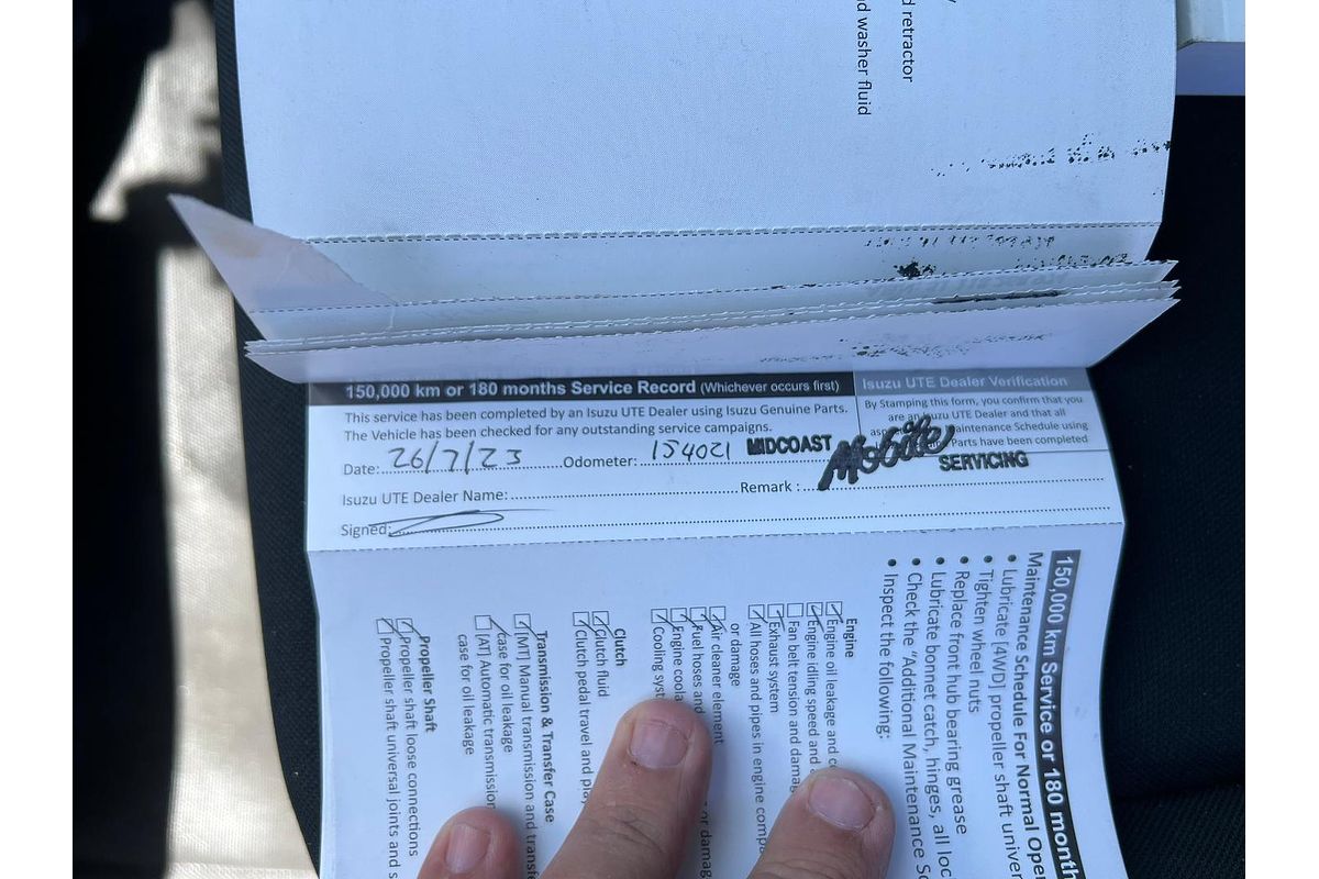 2018 Isuzu D-MAX SX 4X4