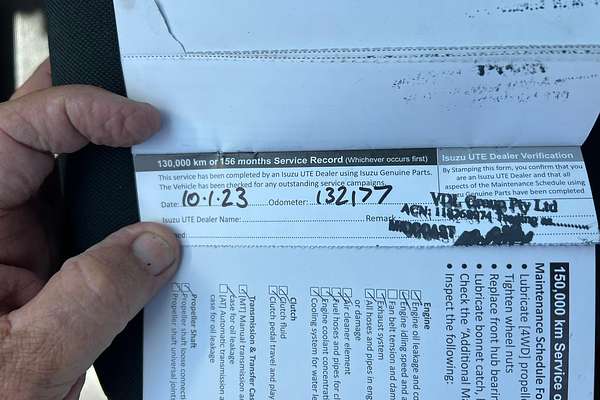 2018 Isuzu D-MAX SX 4X4