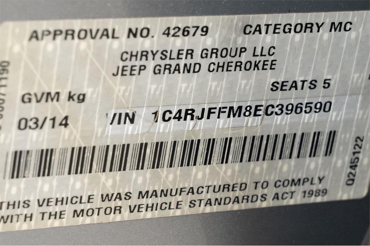 2014 Jeep Grand Cherokee Limited WK