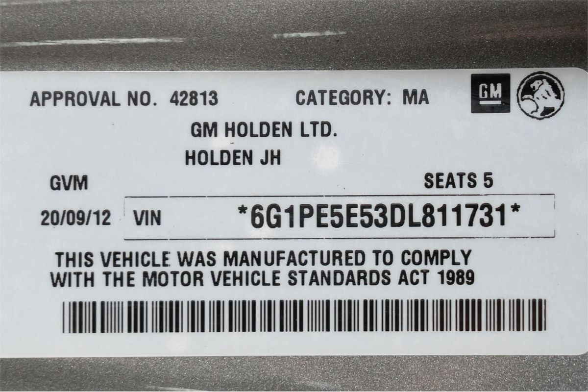 2012 Holden Cruze CDX JH Series II