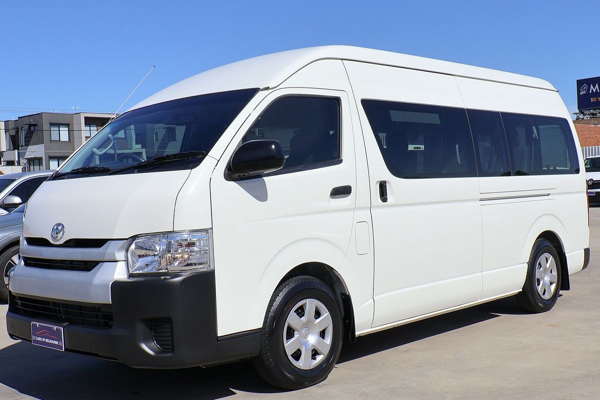 2018 Toyota Hiace Commuter KDH223R ELWB High Roof