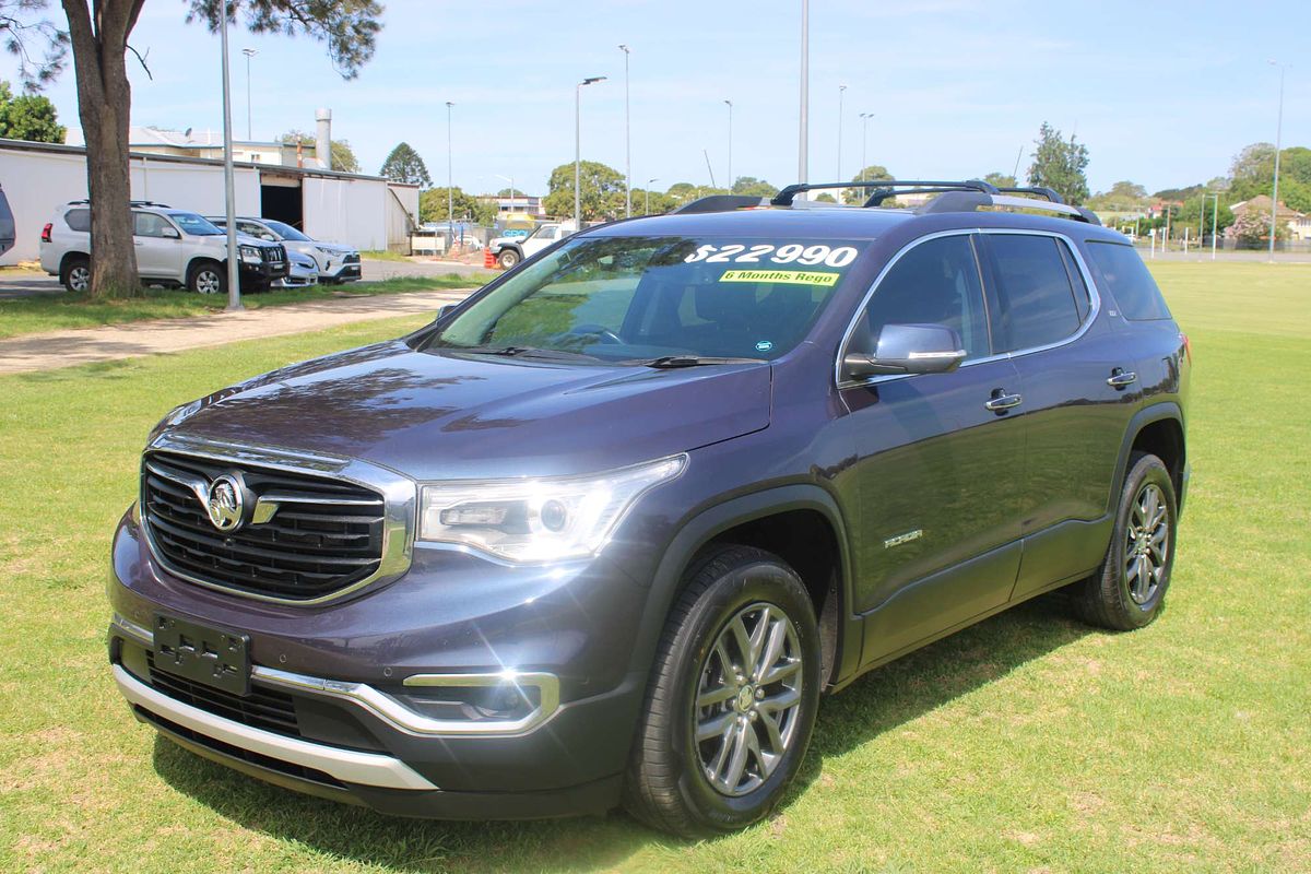 2018 HOLDEN ACADIA LTZ (AWD) 9 SP AUTOMATIC 4D WAGON V6 2018 HOLDEN ACADIA LTZ (AWD) 9 SP AUTOMATIC 4D WAGON V6