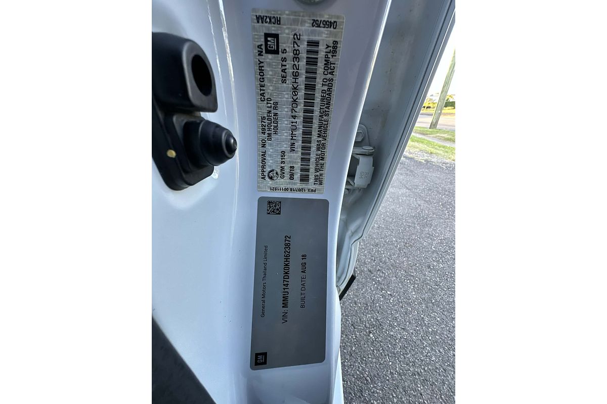 2018 Holden Colorado LS RG 4X4