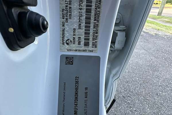 2018 Holden Colorado LS RG 4X4