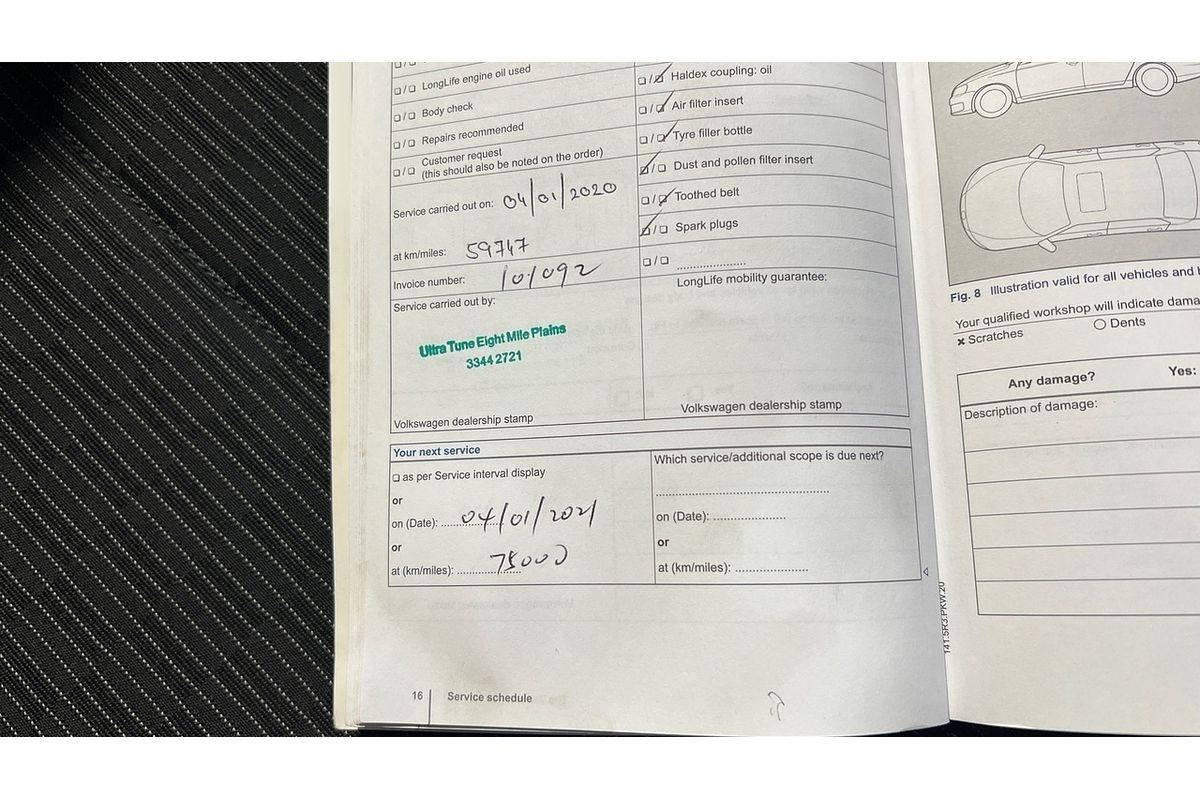 2013 Volkswagen Tiguan 132TSI Pacific 5N