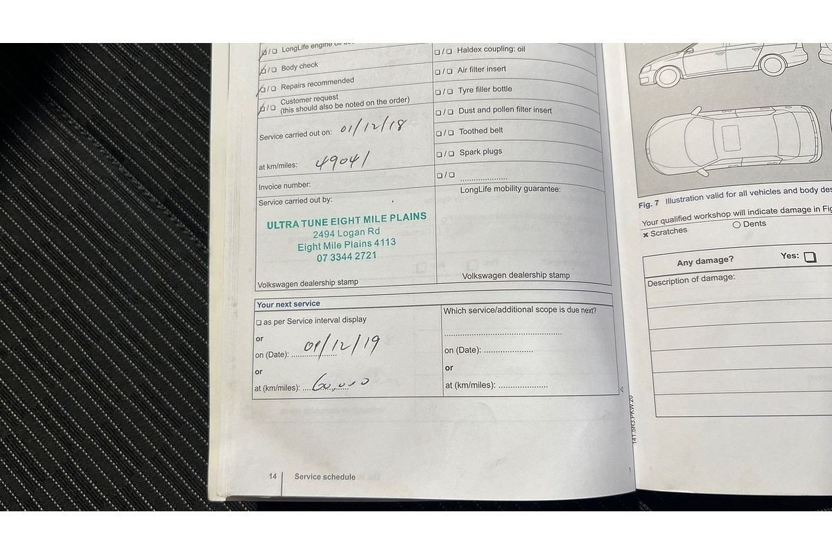 2013 Volkswagen Tiguan 132TSI Pacific 5N