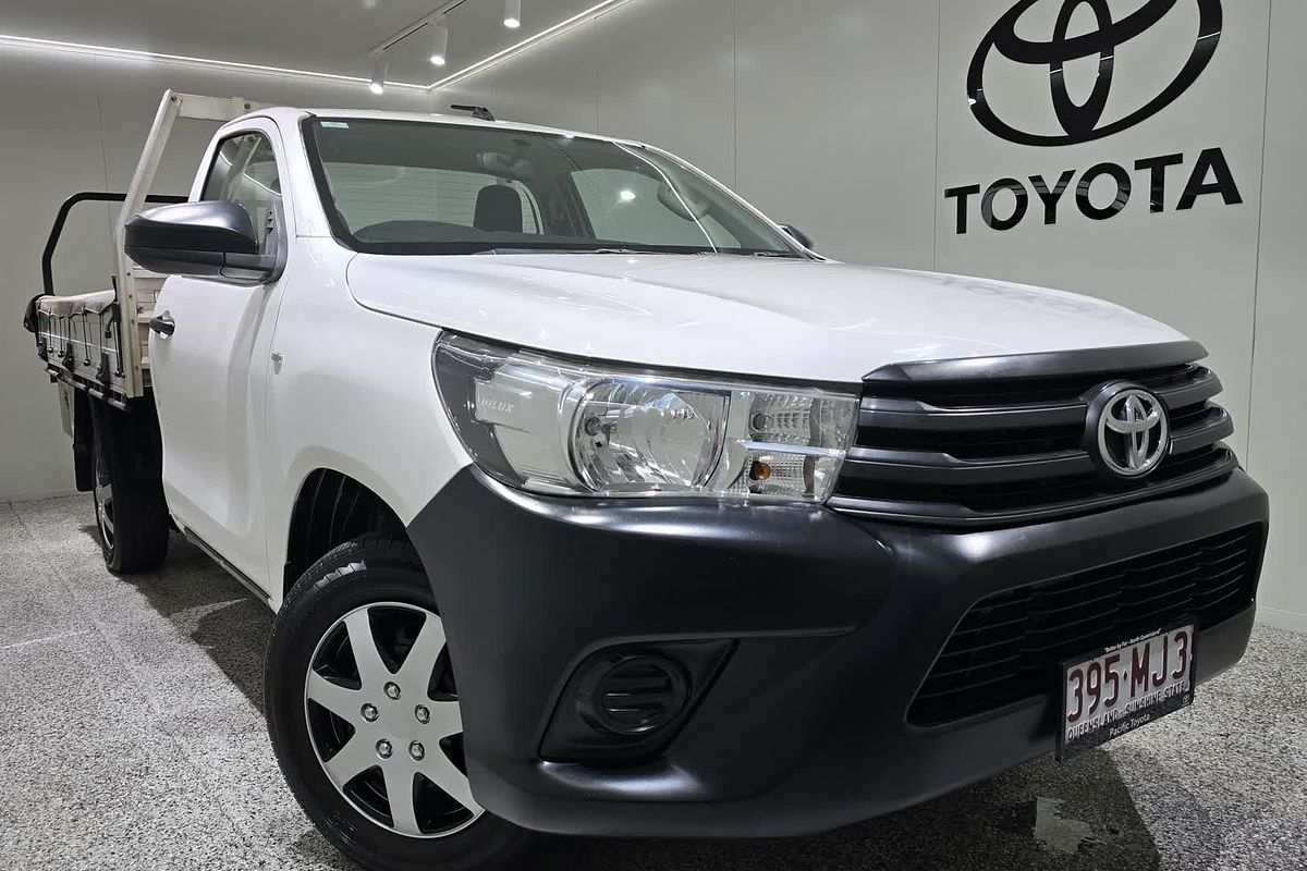 2018 Toyota Hilux Workmate TGN121R Rear Wheel Drive