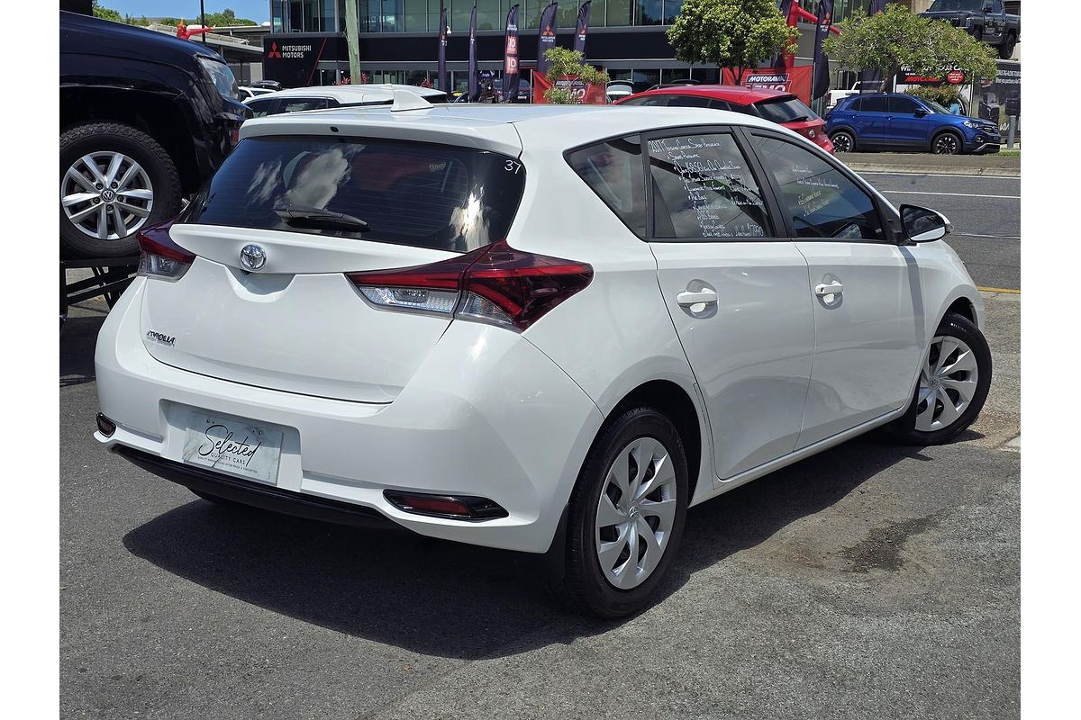 2017 Toyota Corolla Ascent ZRE182R