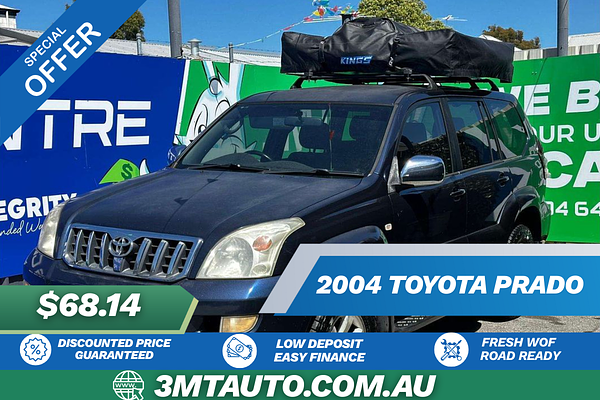 2004 Toyota Landcruiser Prado GXL GRJ120R