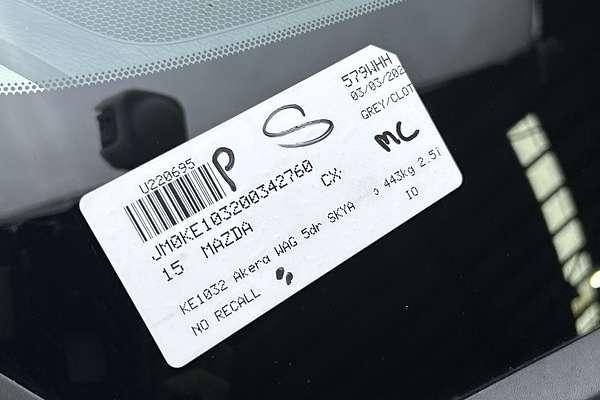 2015 Mazda CX-5 Akera KE Series 2