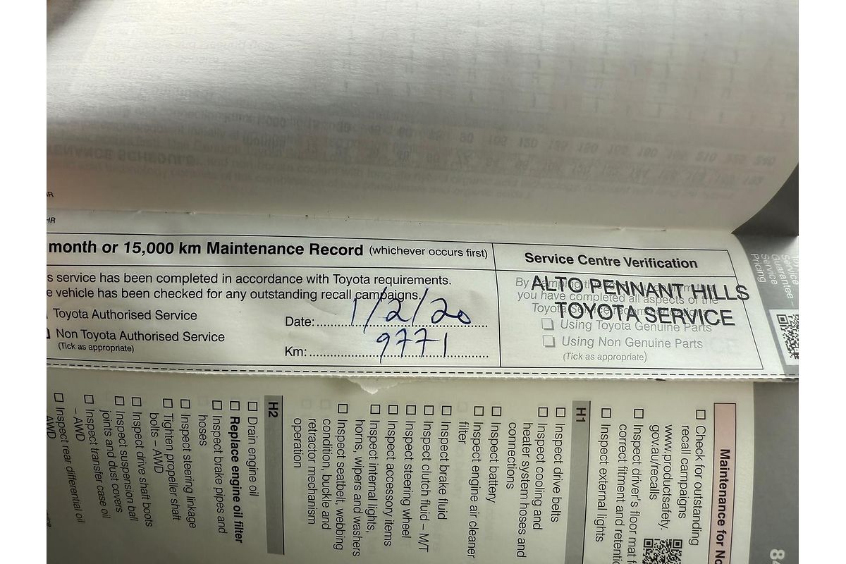 2019 Toyota C-HR NGX10R