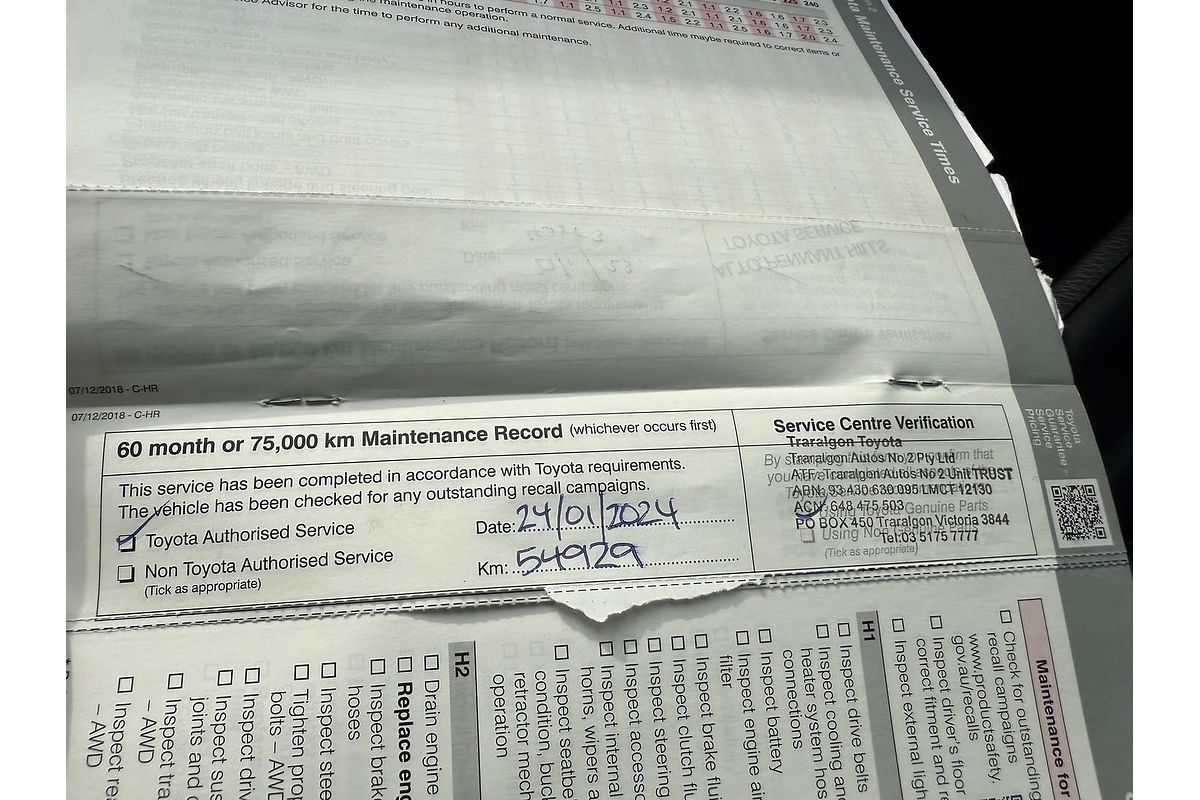 2019 Toyota C-HR NGX10R