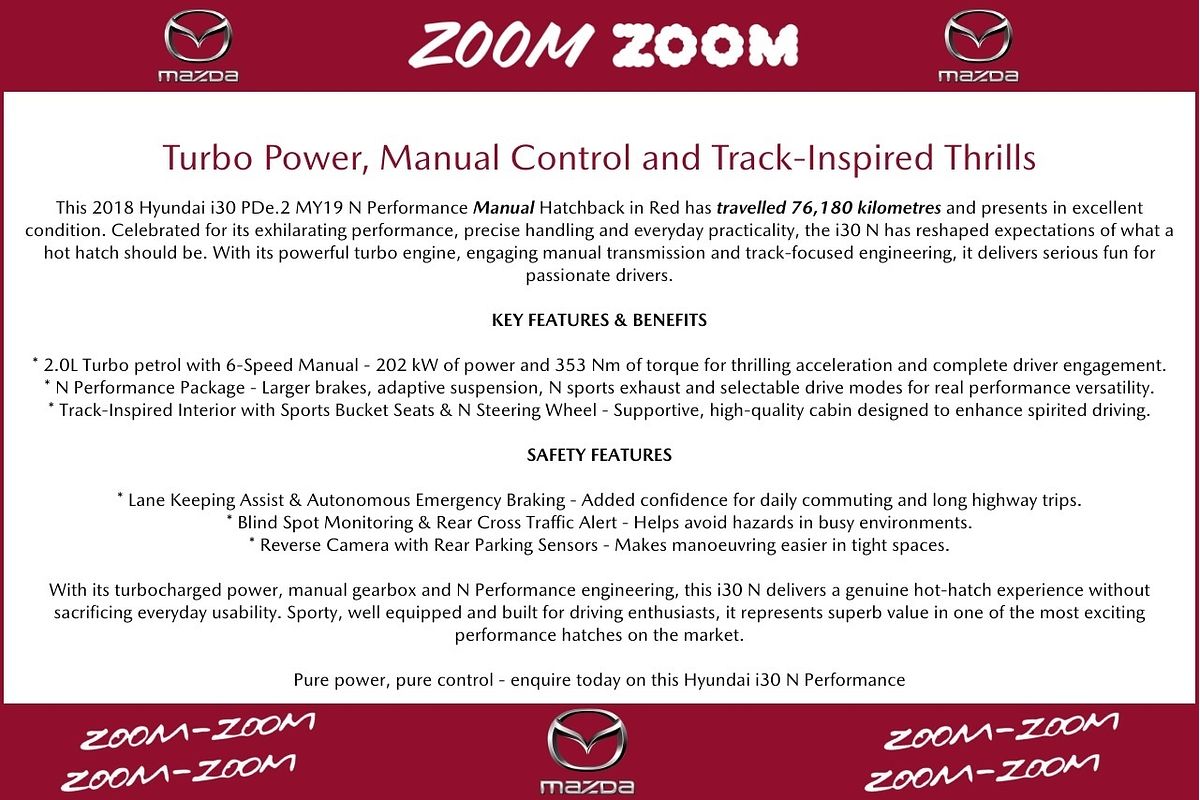 2018 Hyundai i30 N Performance PDe.2
