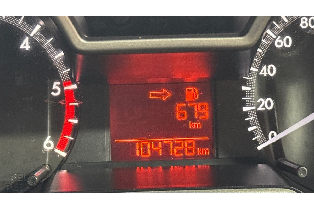 2013 Mazda BT-50 XT UP Rear Wheel Drive