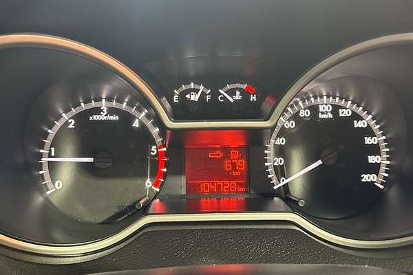 2013 Mazda BT-50 XT UP Rear Wheel Drive