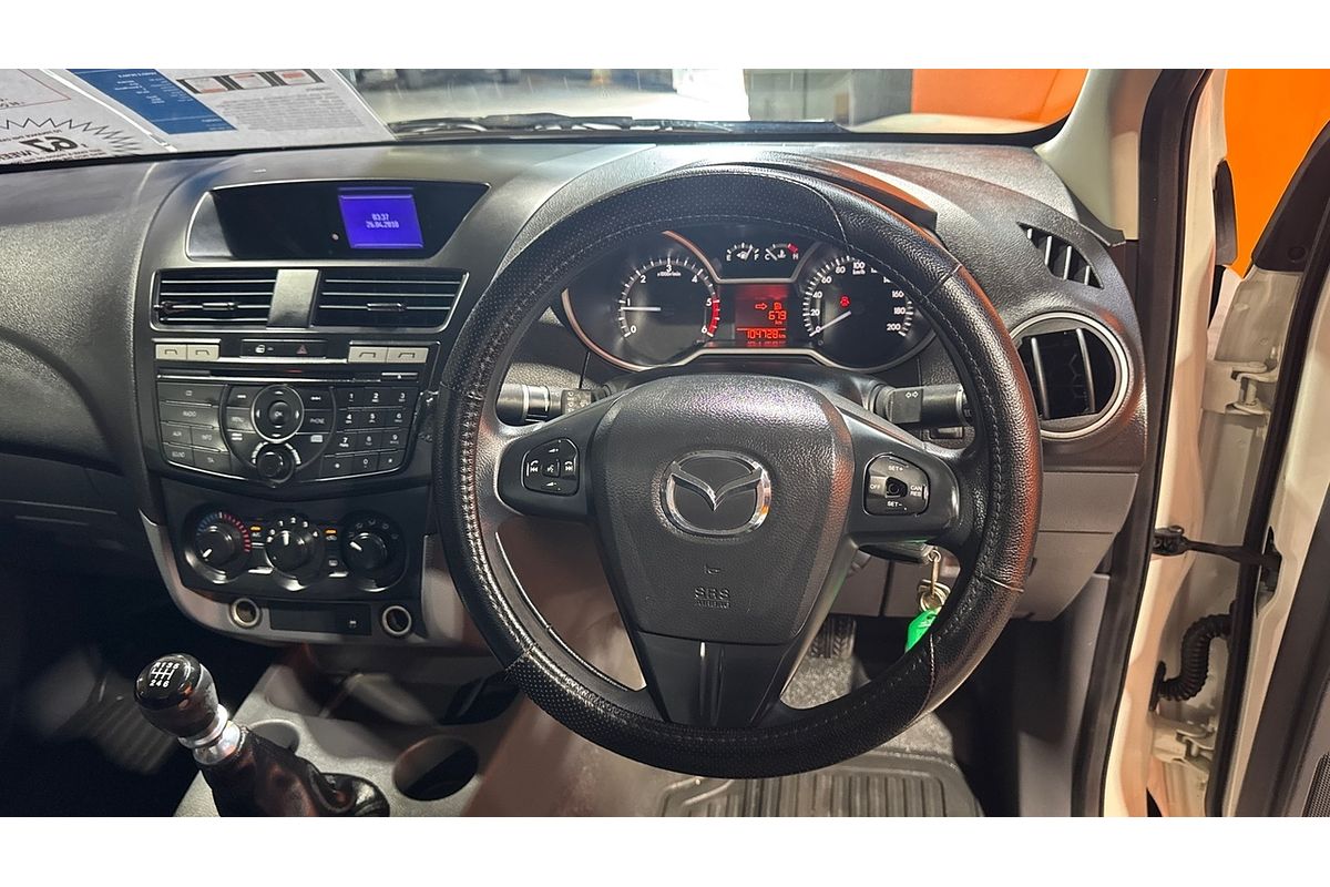 2013 Mazda BT-50 XT UP Rear Wheel Drive