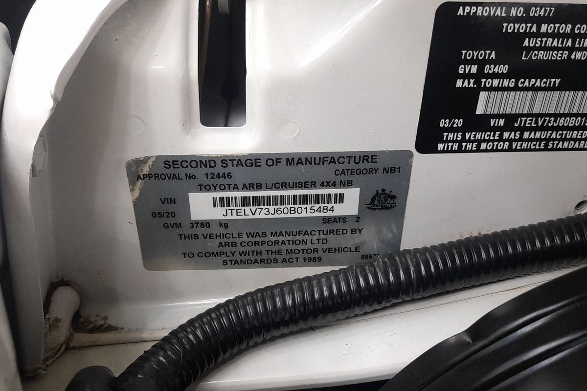 2020 Toyota Landcruiser GXL VDJ79R 4X4