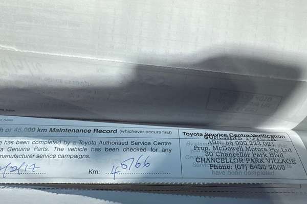 2015 Toyota Aurion AT-X GSV50R