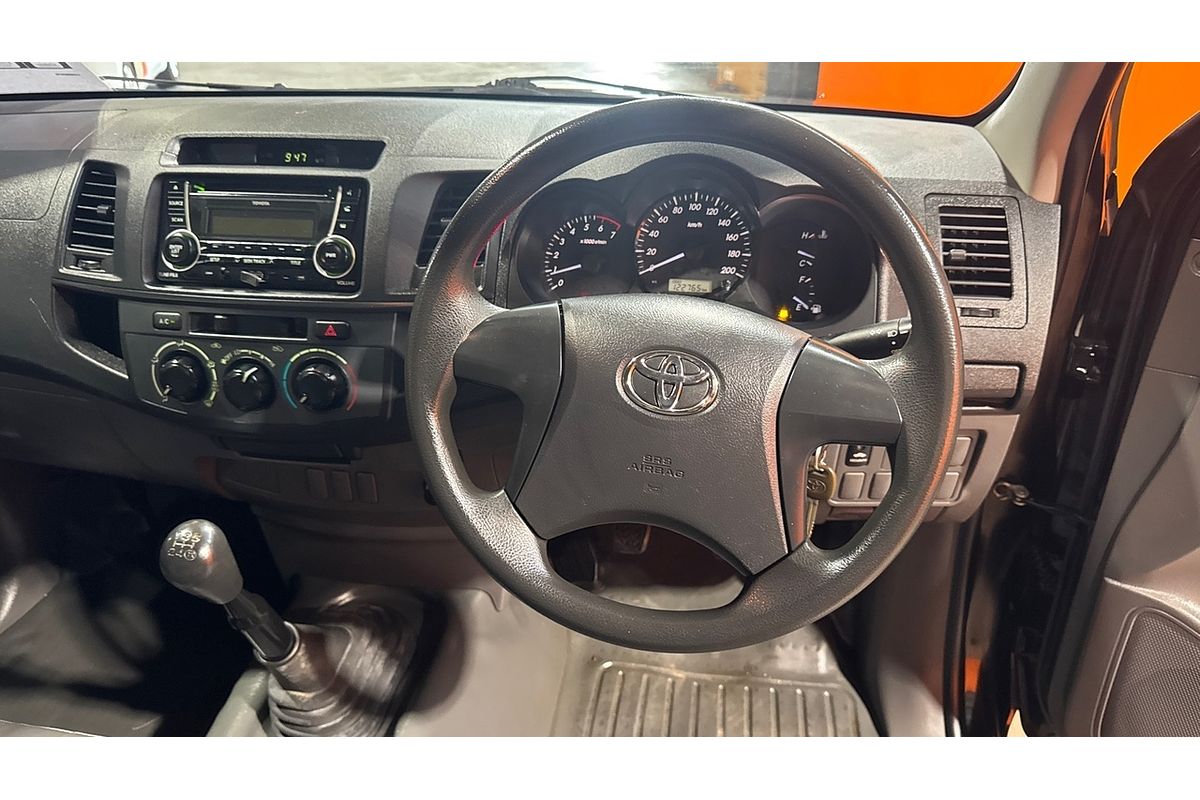 2013 Toyota Hilux Workmate TGN16R Rear Wheel Drive