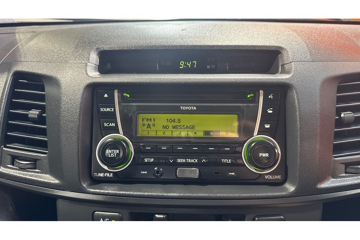 2013 Toyota Hilux Workmate TGN16R Rear Wheel Drive