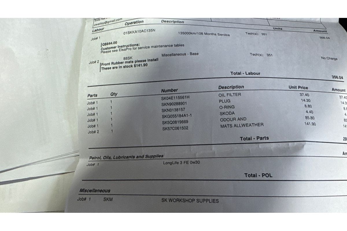 2018 SKODA Karoq 110TSI NU