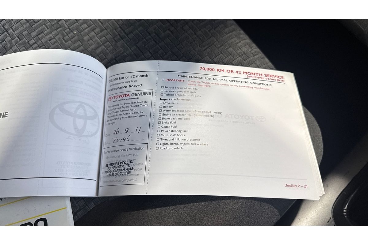 2008 Toyota Landcruiser Prado GXL KDJ120R