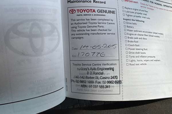 2008 Toyota Landcruiser Prado GXL KDJ120R