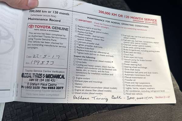 2008 Toyota Landcruiser Prado GXL KDJ120R