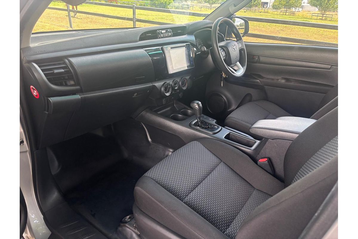 2018 Toyota Hilux Workmate TGN121R Rear Wheel Drive