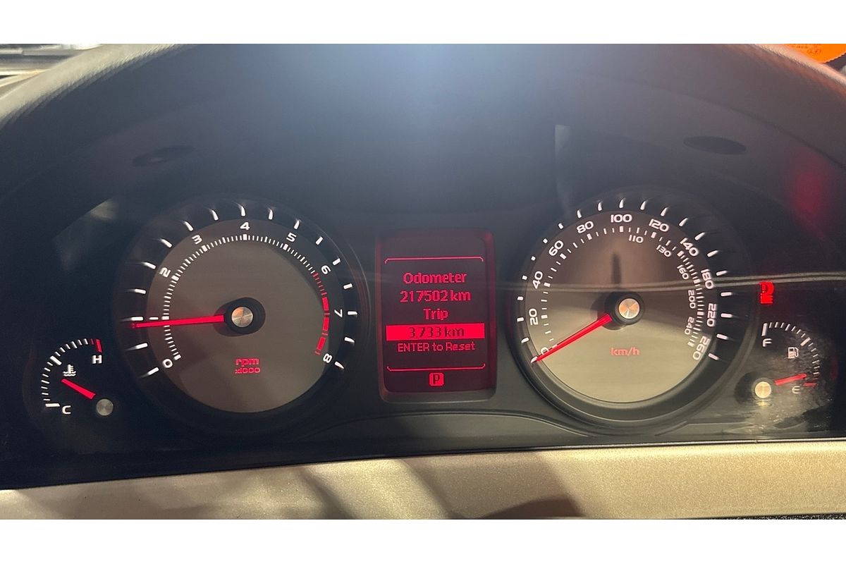 2009 Holden Ute SS VE Rear Wheel Drive