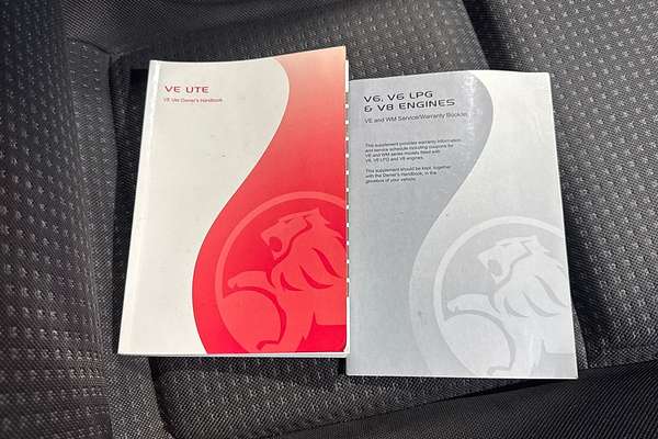 2009 Holden Ute SS VE Rear Wheel Drive