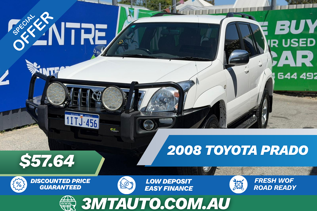 2008 Toyota Landcruiser Prado GXL GRJ120R