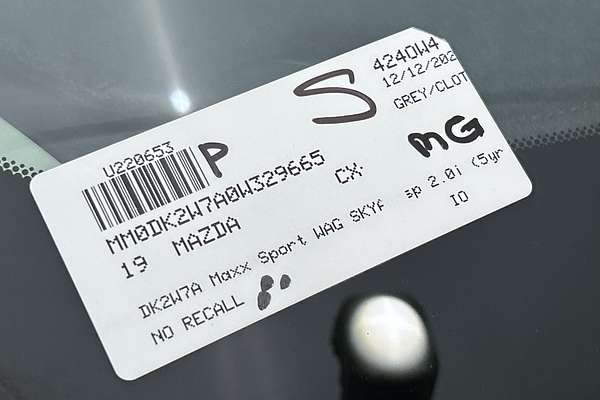 2019 Mazda CX-3 Maxx Sport DK