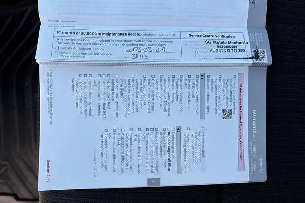 2021 Toyota Hilux SR GUN126R 4X4