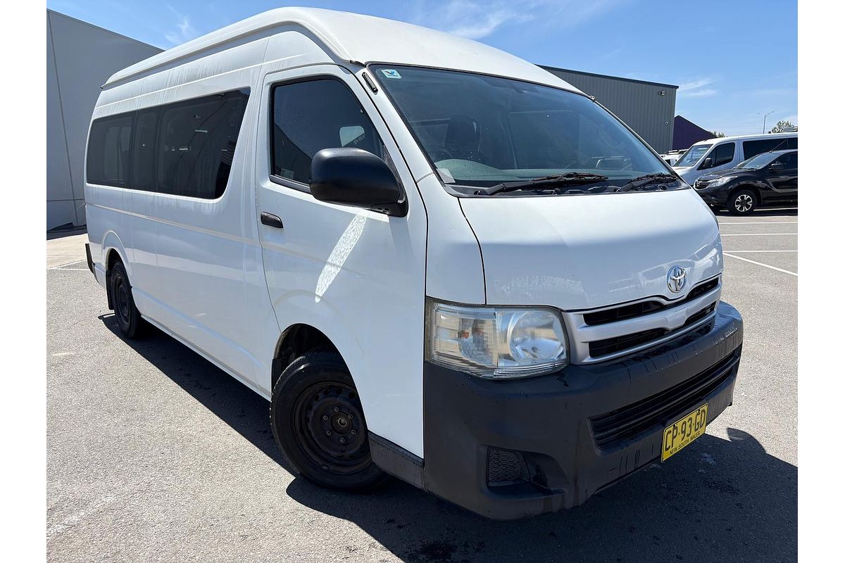2012 Toyota Hiace Commuter TRH223R ELWB High Roof