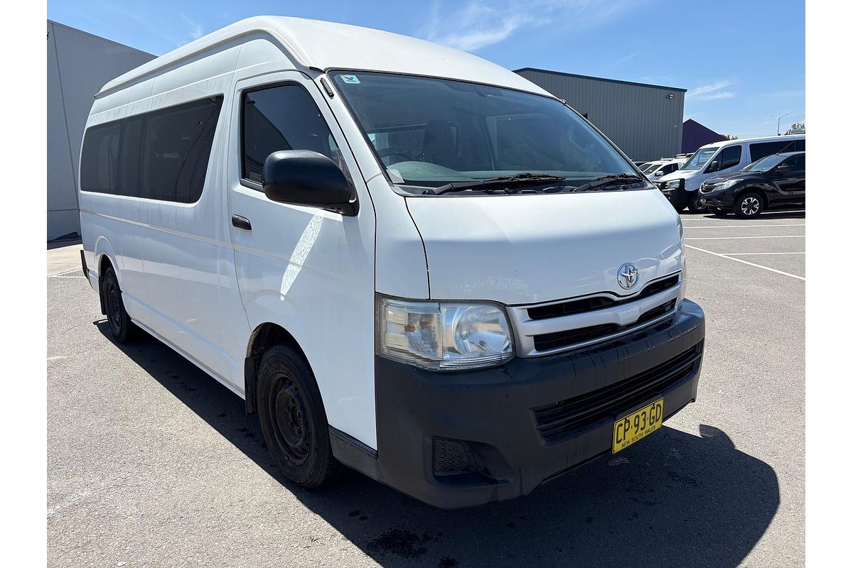 2012 Toyota Hiace Commuter TRH223R ELWB High Roof