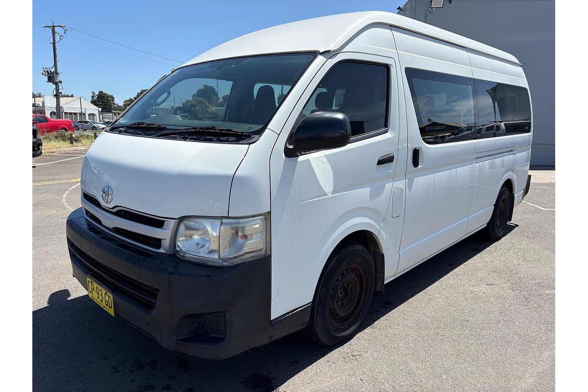 2012 Toyota Hiace Commuter TRH223R ELWB High Roof
