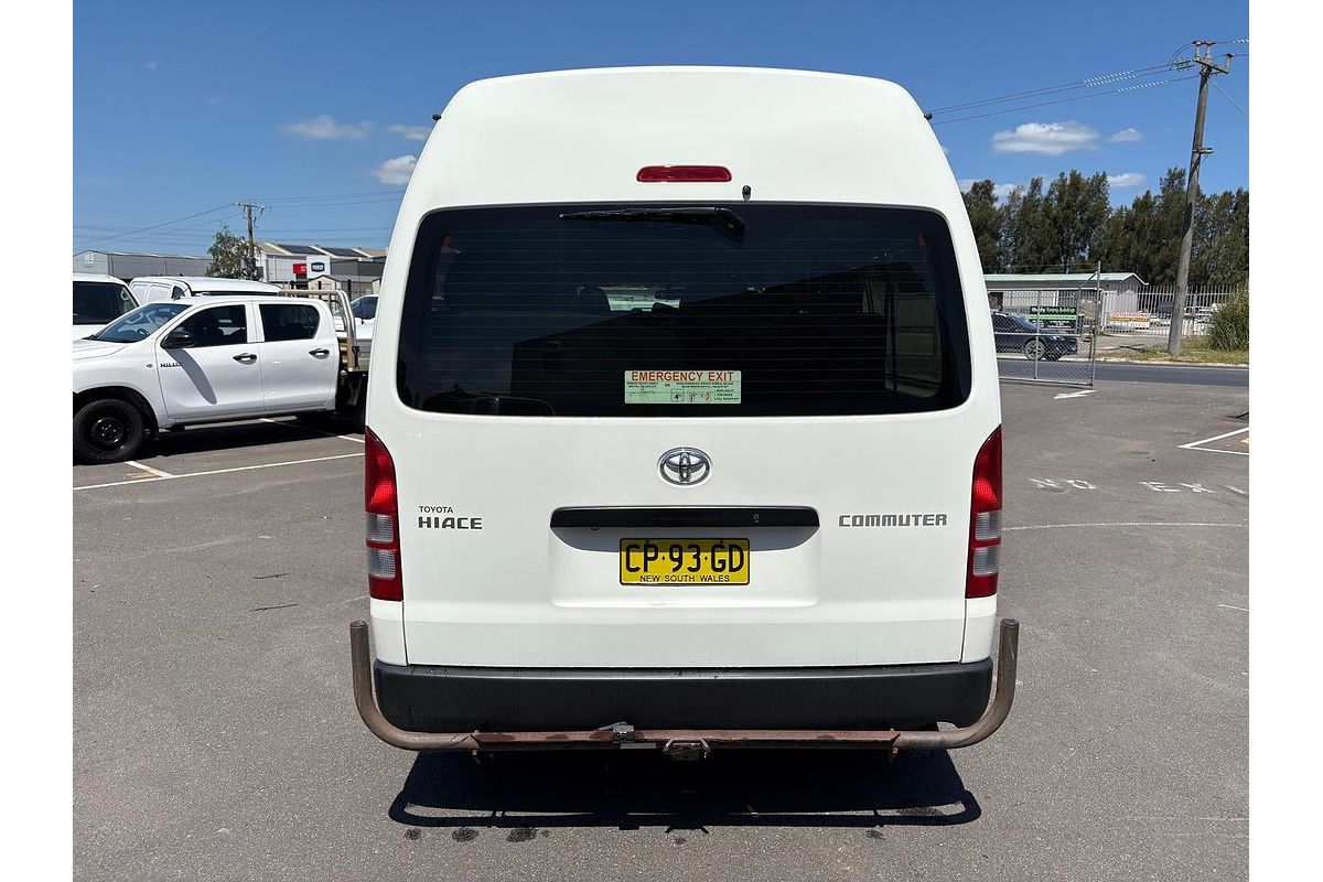 2012 Toyota Hiace Commuter TRH223R ELWB High Roof
