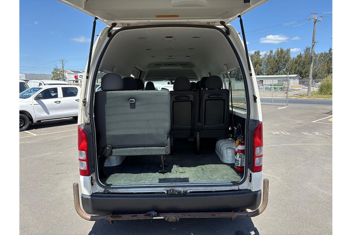 2012 Toyota Hiace Commuter TRH223R ELWB High Roof