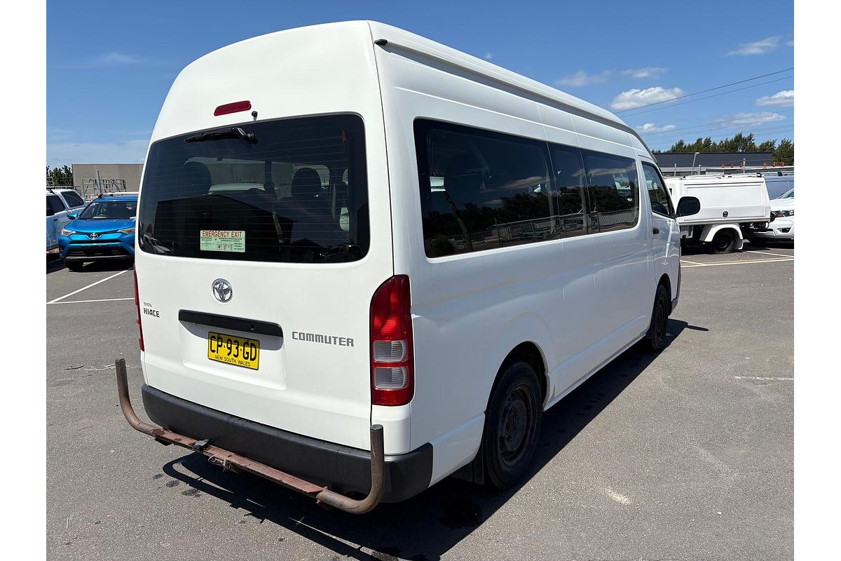 2012 Toyota Hiace Commuter TRH223R ELWB High Roof
