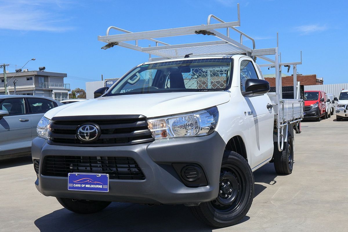 2019 Toyota Hilux Workmate TGN121R Rear Wheel Drive