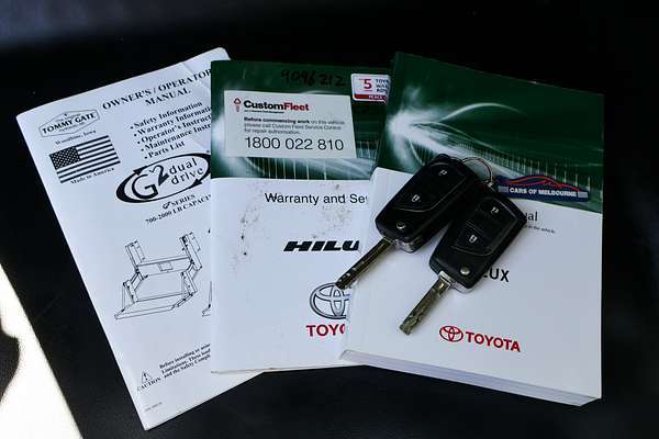 2019 Toyota Hilux Workmate TGN121R Rear Wheel Drive