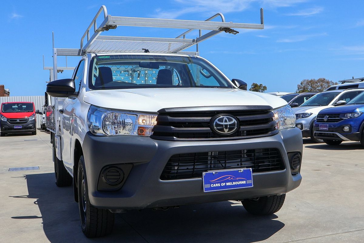 2019 Toyota Hilux Workmate TGN121R Rear Wheel Drive