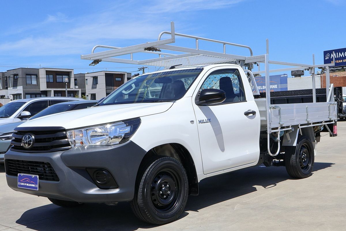2019 Toyota Hilux Workmate TGN121R Rear Wheel Drive