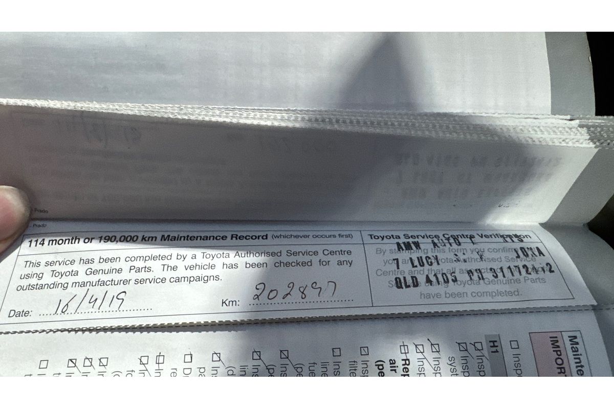 2011 Toyota Landcruiser Prado GXL KDJ150R