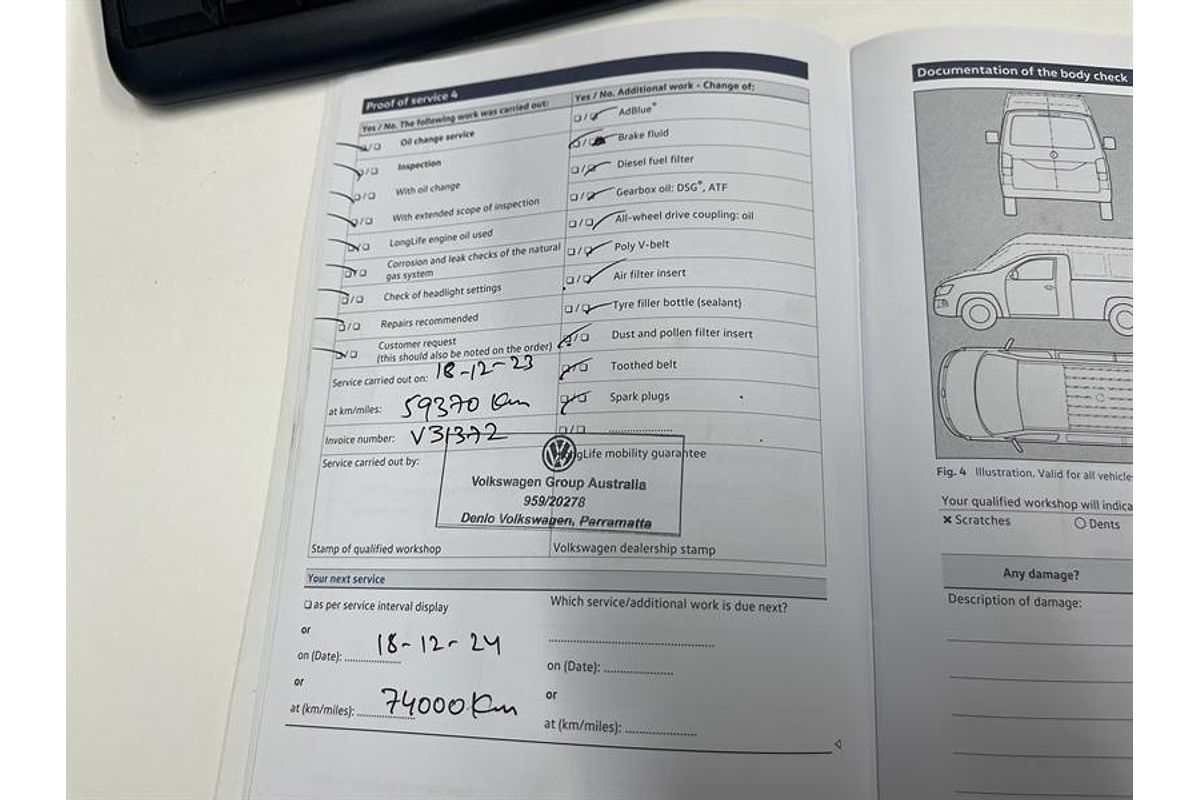 2019 Volkswagen Caddy TSI220 2KN LWB