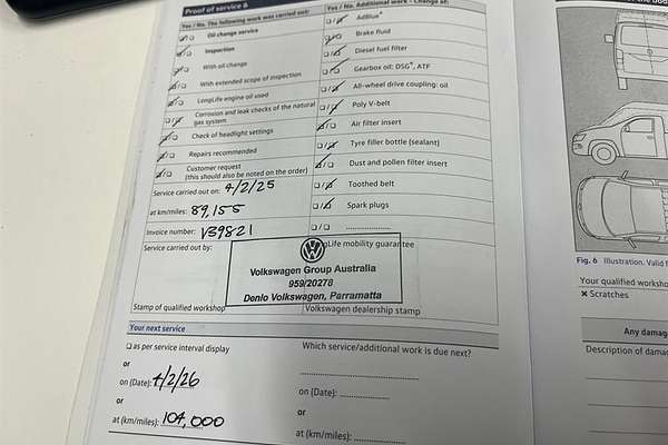 2019 Volkswagen Caddy TSI220 2KN LWB