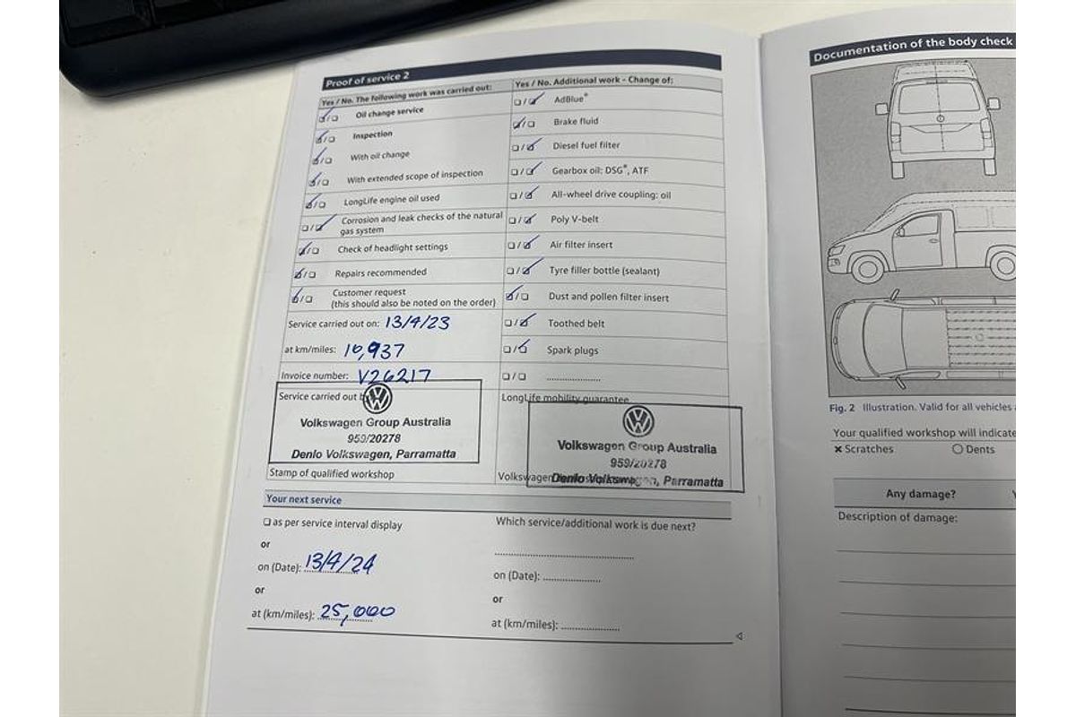 2019 Volkswagen Caddy TSI220 2KN LWB